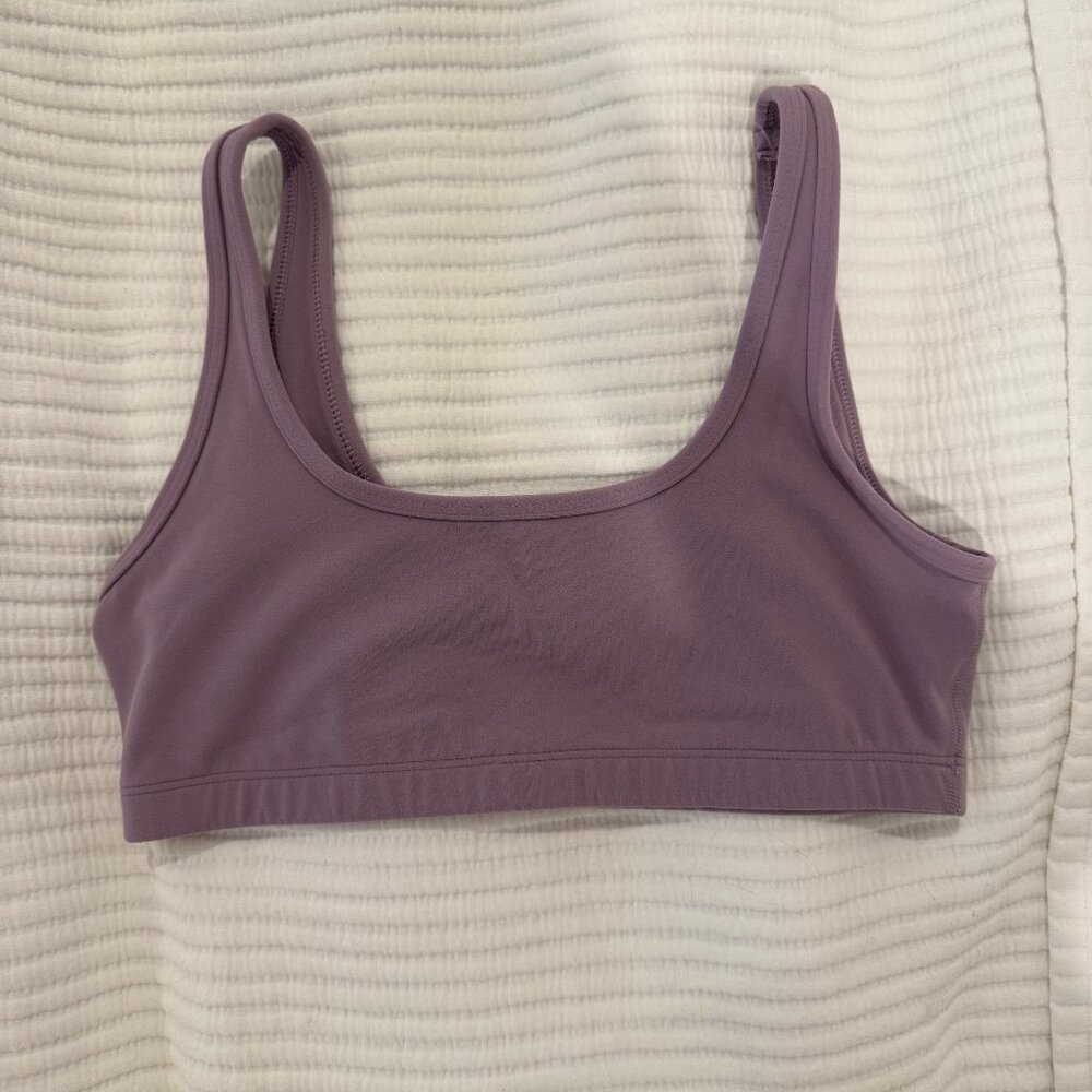 TnAction TNABUTTER™ MINI BRA TOP Lilac Purple Small